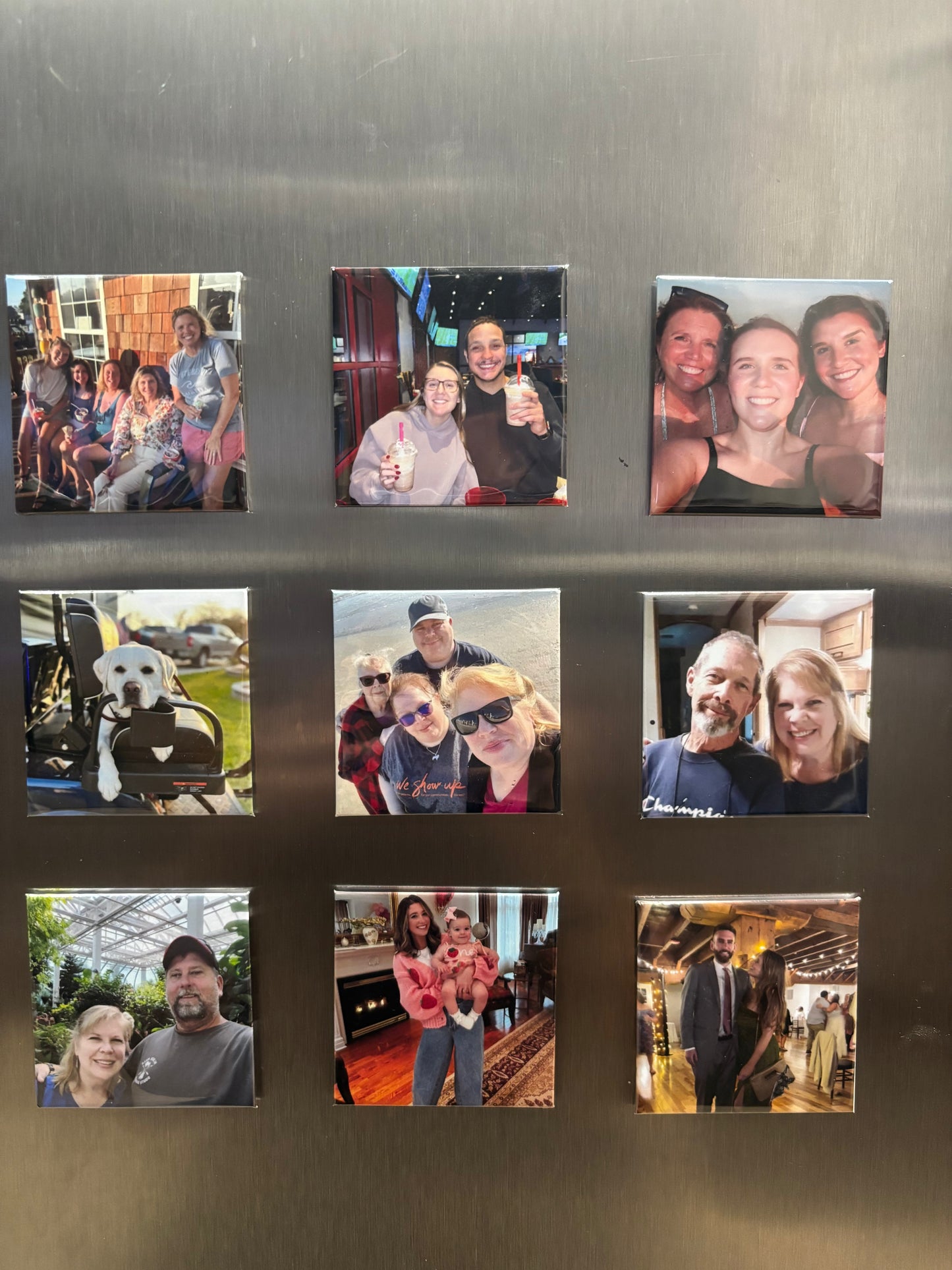 9 Photo Magnets